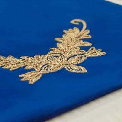 Royal Symphony Velvet Embroidered Table Set